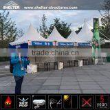5*5m Folding Outdoor Awning and UV Resistance Pagoda Tents for Trade Show Event thumbnail-3