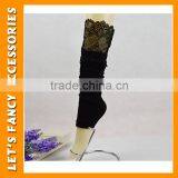 Japanese Women Winter Candy Color High Knee Leg Warmer Students Long Silk Stockings PGLW-0021 thumbnail-5