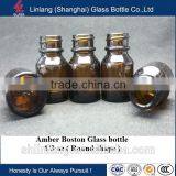 Boston Amber 1/3oz Glass Bottle Supplier in China