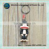 Cartoon Souvenir 3d Soft Pvc Keychain/souvenir Keychain