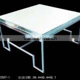 Antique Trunk Coffee Table Mirror Furniture thumbnail-1