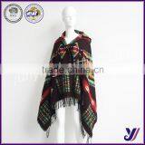 Factory Hot Sale Fashion Wool Felt Woven Ladies Scarf Shawls With Hat Professional Manufacturer(Can be Customized) thumbnail-1