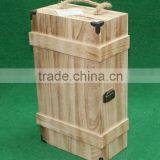 New Design Cheap Unfinished Wholesale Wooden Boxes For Wine Bottles