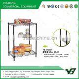 2015 Hot Sell 150KGS Heavy Duty 5 Layer Warehouse Wire Display Rack With Wheels and Fence (YB-HS001) thumbnail-4