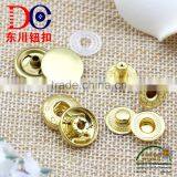 Brass Tin Brass Push Button Spring Snap Button,Snap Fasteren for Denim thumbnail-2