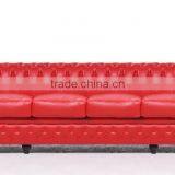 Chesterfield Showroom Brighton Red sofa