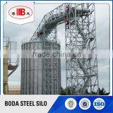 Bucket Elevator for Feeding Grain Steel Silo With Chain Conveyor on Catwalk for Sale