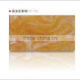 Dinning Table Translucent Faux Onyx Stone thumbnail-1