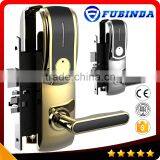 Rfid Card Security Handle Safe Electronic Digital Hotel Smart Keyless Bedroom Door Lock