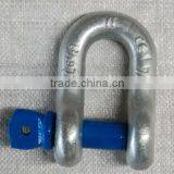 Drop Forged Hardware Tempered Alloy Steel/carbon Steel Lifting Hoist DW Shape High Strength Shackle(alloy Steel) thumbnail-4