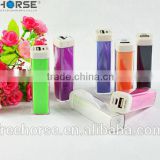 Top quality portable lipstick power bank,18650 battery power bank 2000 mah direct factory,OEM order accepted