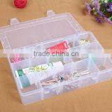 27.6X16.5X5.6cm In Stock Rectangle Useful 15 Grid Plastic Adjustable Jewelry Organizer Box Storage Container Case thumbnail-3