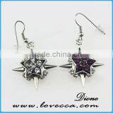 Cheapest Bulk Order Fashion Women Silver Button Earring Wholesale thumbnail-3