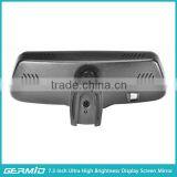 7.3 Inch Mirror-link Rearview Mirror With Back-up Camera Display thumbnail-3