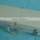 Black &white BBQ box aluminum hard case with EVA mold insert XB-SK001