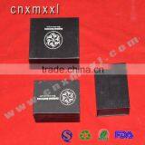 Brand New 12-packing Paper Folding Gift Box for Macaroons Custom Design Printing Black Color thumbnail-1