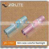 Small Size Cheap Promotional Flashlight Use 1 AA Battery and Color Can be Customized