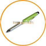 LED Light + Ball Pen + Stylus Touch Pen For IPad for IPhone 3GS 4G 4S 4GS Green