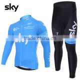 sky men's bicycle racing sport short cycling wear clothing set bike uniform