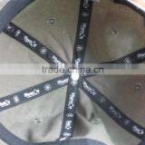 Hi Quality Custom 6-panel Cotton Twill Baseball Cap With PU Badge thumbnail-6