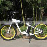 500W Fat All Terrain Electric Bike with 4.0 Inch Wide Tire