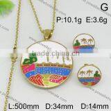 Hot Sales Products With Houses and Churches Images Gold Plated Jewelry in Honduras thumbnail-4