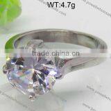 Guangzhou Factory Wholesale Brillante Stainless Steel Rings thumbnail-1