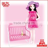 Wholesale plastic doll accessories doll clothing in China