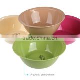 red pp multifunctional portable round plastic basin wholesale