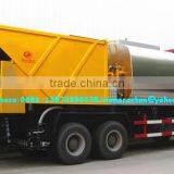 Howo 6x4 Asphalt Gravel Chip Sealer,asphalt Synchronous Chip Sealer 8000L Bitumen and 120000L Stone thumbnail-5