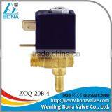 1/8"x6.5mm Brass pressure hot water heater steam boiler 12V 24V 42V Soleonid Valve ZCQ-20B-4