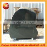Could be Carved Letters or Flowers Polish Both Sides Black Limestone thumbnail-1
