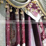 New Style Jacquard Fabric Ready Made Curtain/Decorated Living Room Curtain With European Style Valances thumbnail-2