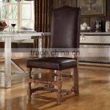 Luxury American Chesterfield Leather Side Chair With Button And Nail Head(MOQ=1PC) thumbnail-4