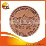 Custom embossed logo Synthetic leather label