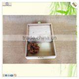 Wholesale Small Solid Handle Paulownia Wooden Storage Box thumbnail-4
