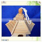 Handmade Oem Diy Paulownia Wood Cage Nest Birdhouses thumbnail-4