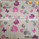 Awards Banquet Birthday Party Table Cover Printed Polyester Ramie Fabric thumbnail-6