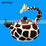 Giraffe Shaped Hot Sale Decorative Personalized Teapot thumbnail-1