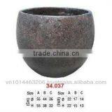 Vietnam antique Concrete Lite weight pot