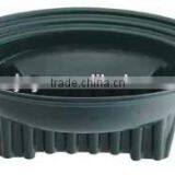 Green Round Plastic Tray