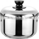 Cheap Stainless Steel Skillet&frying Pan With Single Handle thumbnail-3