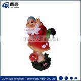 Wholesale Custom Resin Decorative Mashroom Garden Gnome Figurines thumbnail-5