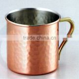 copper beer mug