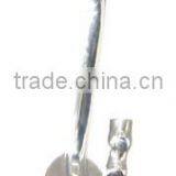 Single Metal Shiny Hook and Hangers thumbnail-1