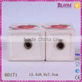 Personalized Ceramic Rectangle Salt and Pepper Shaker thumbnail-5