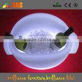 Newest Design Plastic Ice Table Cooler Rechargeable Led Ice Bucket thumbnail-1