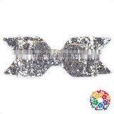 Wholesale Small Sequin Bow Tie Fairy Tale Hair Bow thumbnail-6