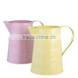 Colorful Metal Flower Jug