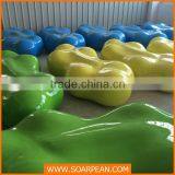 Outdoor Fiberglass Kids Lazy Boy Cloud Chair thumbnail-2